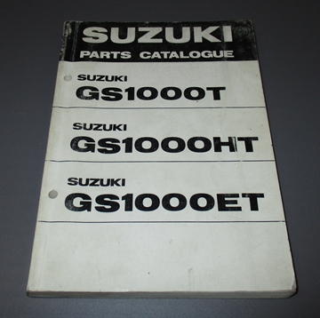 Suzuki GSX 1100Z-EZ part list